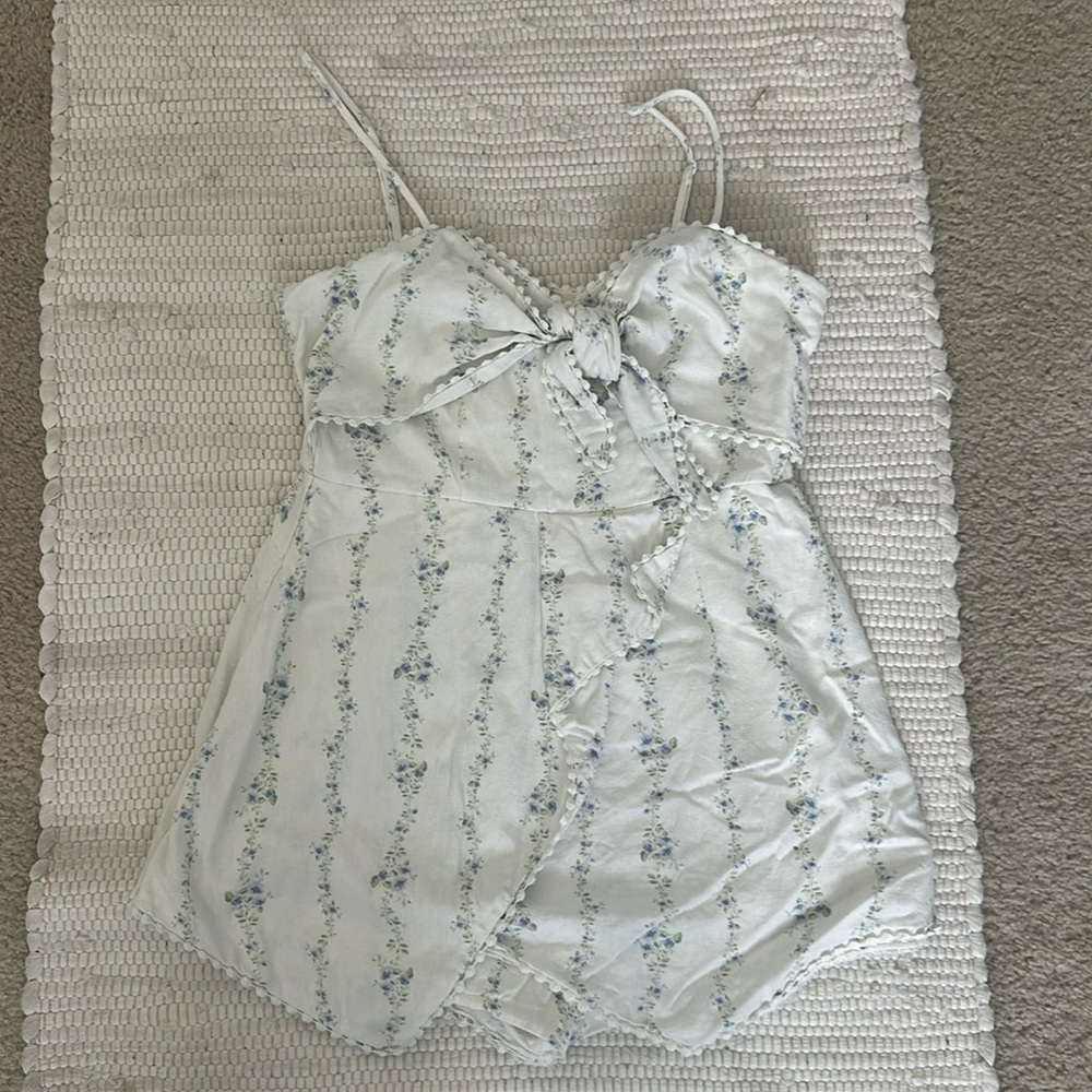 FLORAL SKORT ROMPER